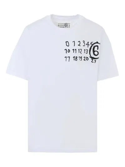 MM6 MAISON MARGIELA MM6 MAISON MARGIELA KIDS PRINTED T-SHIRT