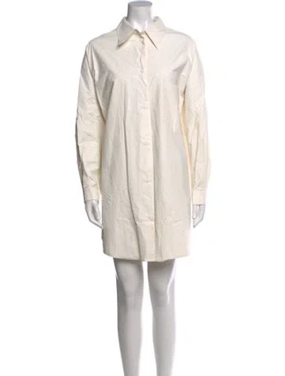 Pre-owned Mm6 Maison Margiela Knee-length Dress In Neutral