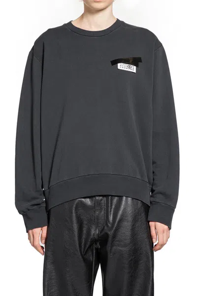 Mm6 Maison Margiela Knitwear In Black