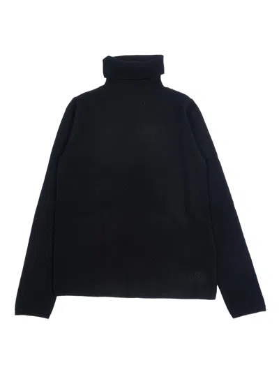 Mm6 Maison Margiela Kids' Knitwear In Black