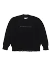 Mm6 Maison Margiela Knitwear In Black