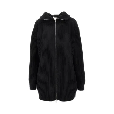 Mm6 Maison Margiela L-blend Cardigan In Blue