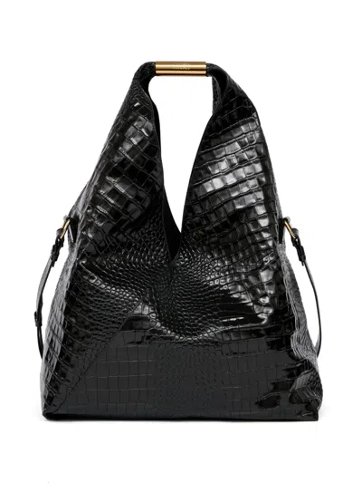 Mm6 Maison Margiela Large Japanese Shoulder Bag In White