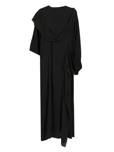 Mm6 Maison Margiela Layered Dress Dresses Black
