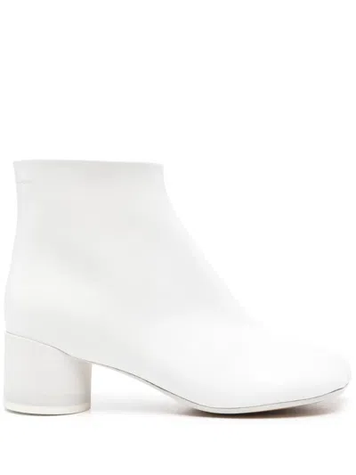 Mm6 Maison Margiela Leather Ankle Boots
