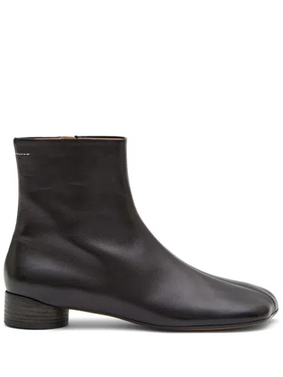 Mm6 Maison Margiela Leather Ankle Boots