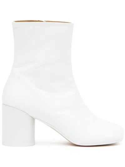 Mm6 Maison Margiela Leather Ankle Boots
