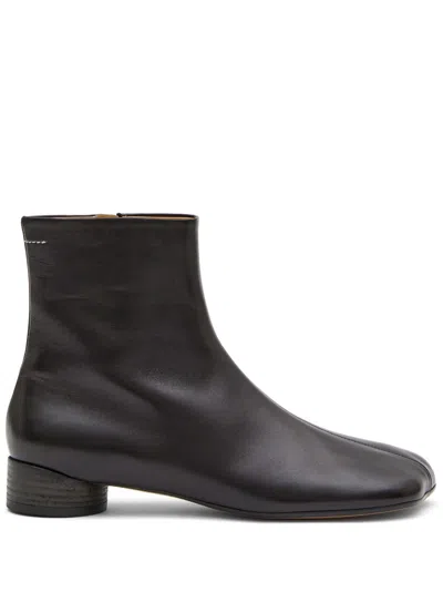 Mm6 Maison Margiela Ankle Boot In Black