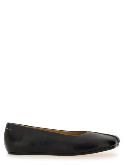 MM6 MAISON MARGIELA LEATHER BALLERINA