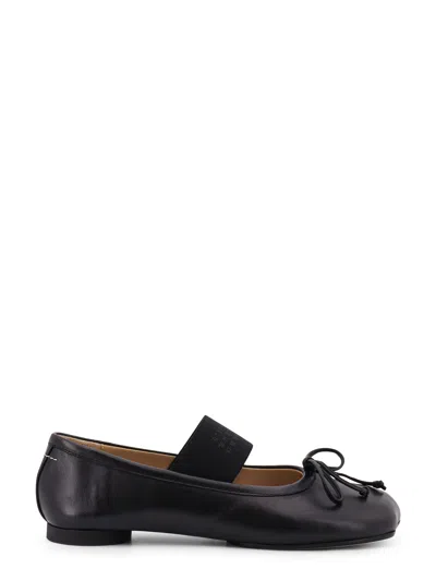 MM6 MAISON MARGIELA LEATHER BALLERINAS