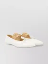 Mm6 Maison Margiela Leather Ballet Flats Duck Toe
