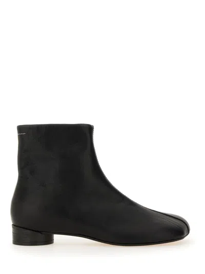 Mm6 Maison Margiela Chelsea Ankle Boots In Black