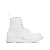 Mm6 Maison Margiela X Dr. Martens 1460 8-eye No Steel Toe Womens White In White
