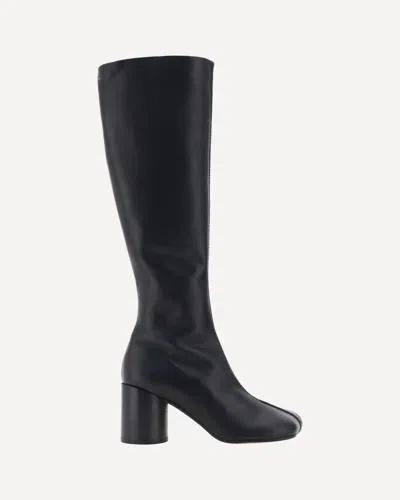 MM6 MAISON MARGIELA LEATHER BOOTS