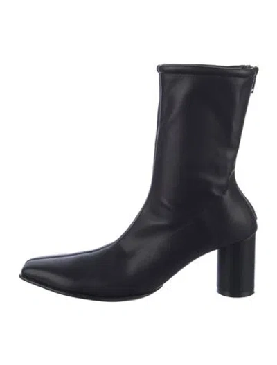 Pre-owned Mm6 Maison Margiela Leather Boots In Black