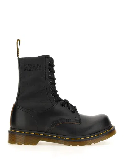 Mm6 Maison Margiela Leather Boots For Comfort