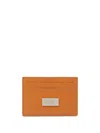 Mm6 Maison Margiela Card Holder "numeric" In Brown