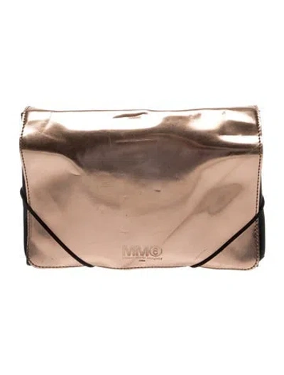 Pre-owned Mm6 Maison Margiela Leather Clutch In Pink