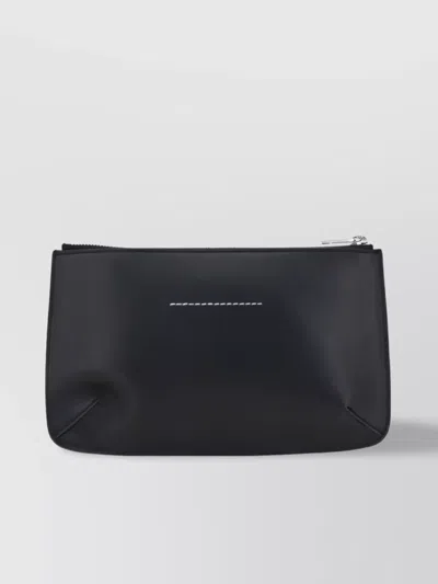 Mm6 Maison Margiela Leather Cuff Clutch Bag