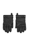 Mm6 Maison Margiela Mm6 X Agnelle Leather Gloves In Black