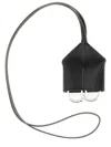 Mm6 Maison Margiela Mm6 By Maison Margiela Structured Leather Keychain