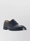 Mm6 Maison Margiela Tabi Leather Slip-on Shoes In Black