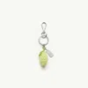 Mm6 Maison Margiela Lemon Beaded Numeric Keyring In Pattern