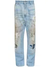 Mm6 Maison Margiela Used Denim Jeans