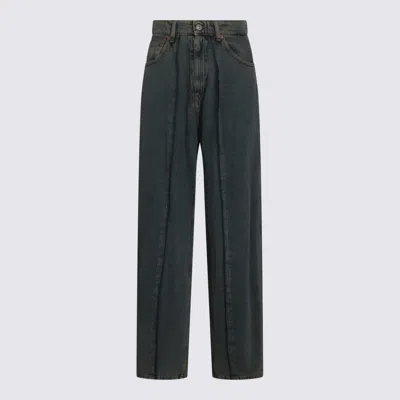 MM6 MAISON MARGIELA LIGHT GREY COTTON JEANS