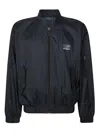 Mm6 Maison Margiela Mm6 X Salomon Edition Bomber Jacket Black In Black