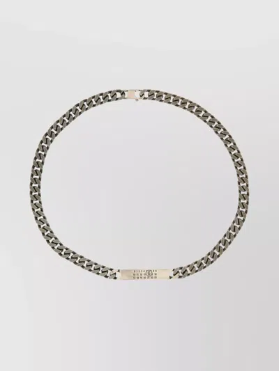 Mm6 Maison Margiela Link Chain Necklace For A Stylish Look