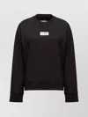 Mm6 Maison Margiela Sweatshirt Mit Nummern-applikation