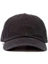 Mm6 Maison Margiela Logo Cotton Cap In Brown