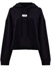Mm6 Maison Margiela Logo Cotton Hoodie