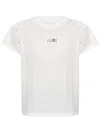 Mm6 Maison Margiela Mm6 By Maison Margiela Numeric Cotton Jersey T-shirt