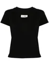 MM6 MAISON MARGIELA MM6 MAISON MARGIELA LOGO COTTON T SHIRT