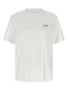 Mm6 Maison Margiela T-shirt Numeric Signature Optic White In White