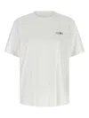 Mm6 Maison Margiela T-shirt Numeric Signature Optic White In White