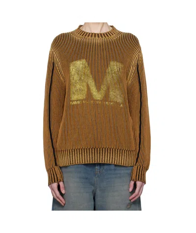 MM6 MAISON MARGIELA LOGO CREWNECK SWEATER