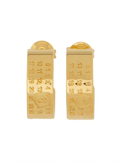 MM6 MAISON MARGIELA MM6 MAISON MARGIELA LOGO EARRINGS