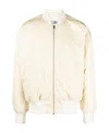 Mm6 Maison Margiela Bomberjacke Mit Logo-stickerei In Yellow