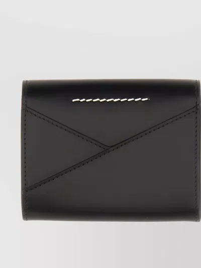 Mm6 Maison Margiela Logo Envelope Wallet Featuring Chic Design