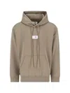 Mm6 Maison Margiela Numeric Logo Sweatshirt With Seven In Green