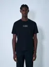 Mm6 Maison Margiela Numeric Signature Mm6 T-shirt Black In Black