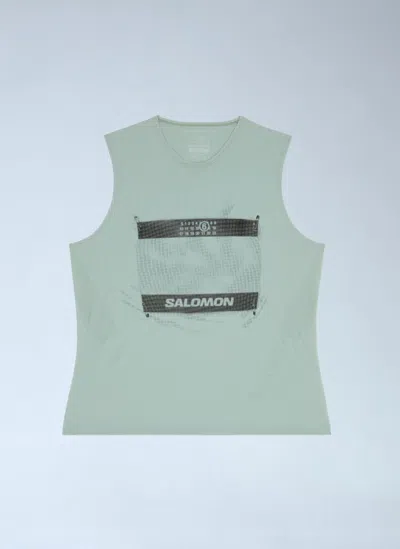 MM6 MAISON MARGIELA LOGO MOTIF TANK TOP