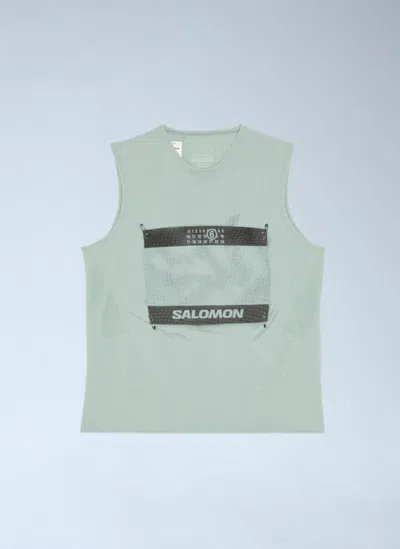 MM6 MAISON MARGIELA LOGO MOTIF TANK TOP