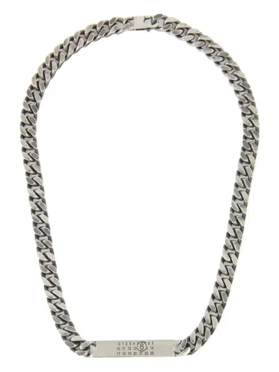 Mm6 Maison Margiela Logo Necklace