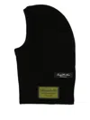 Mm6 Maison Margiela Logo-patch Balaclava In Black