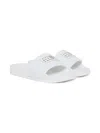 Mm6 Maison Margiela Numeric-logo Flat Slides In White