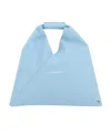 Mm6 Maison Margiela Triangle Open Top Tote Bag In Blue